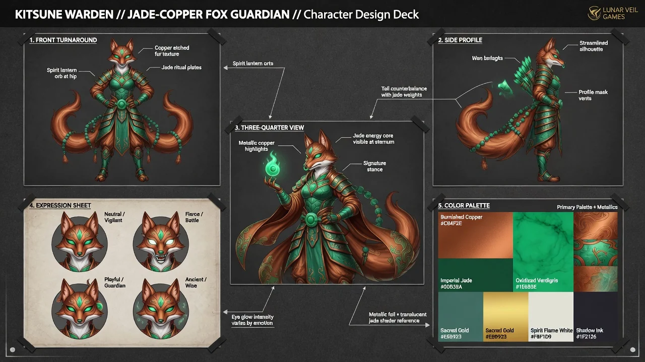 Character deck